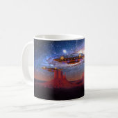 UFO over Monument Valley Mok (Voorkant links)
