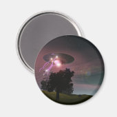 UFO over Powerlines 2 Magnet (Voorkant / Achterkant)