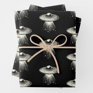 UFO-papiervlootset met onmiddellijke verpakking 3 Inpakpapier Vel