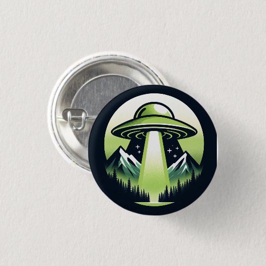 ufo-pen ronde button 3,2 cm (Voorkant /achterkant)