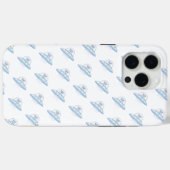 UFO PETS Case-Mate iPhone CASE (Achterkant (horizontaal))