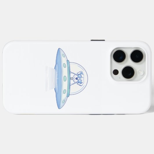 UFO PETS Case-Mate iPhone CASE (Achterkant (horizontaal))