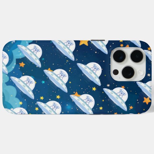 UFO PETS Case-Mate iPhone CASE (Achterkant (horizontaal))