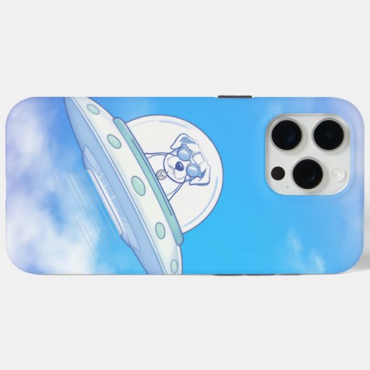 UFO PETS Case-Mate iPhone CASE (Achterkant (horizontaal))
