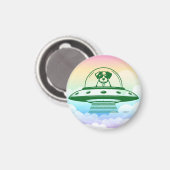 UFO PETS MAGNEET (Voorkant / Achterkant)