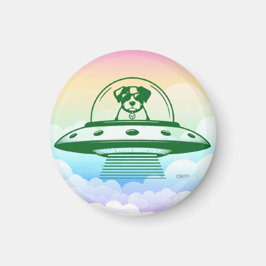 UFO PETS MAGNEET (Voorkant)