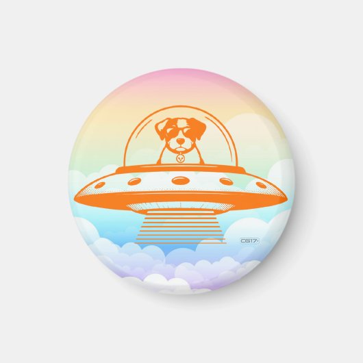 UFO PETS MAGNEET (Voorkant)