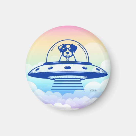 UFO PETS MAGNEET (Voorkant)