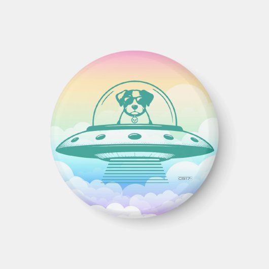 UFO PETS MAGNEET (Voorkant)