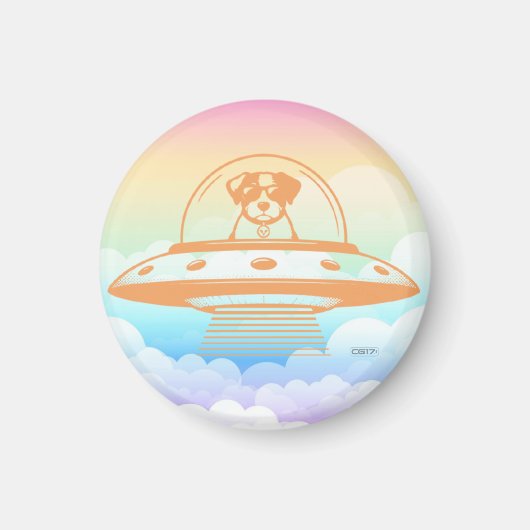 UFO PETS MAGNEET (Voorkant)