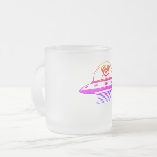 UFO PETS MATGLAS KOFFIEMOK (Voorkant links)
