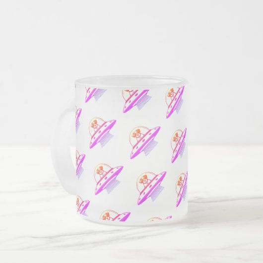 UFO PETS MATGLAS KOFFIEMOK (Voorkant links)
