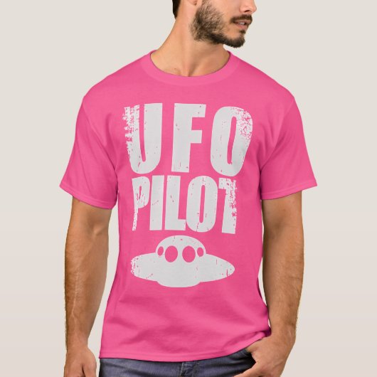 UFO-piloot T-shirt (Voorkant)