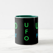 UFO PILOT-mok Tweekleurige Koffiemok (Center)