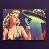 Ufo Pin-up Tissuepapier
