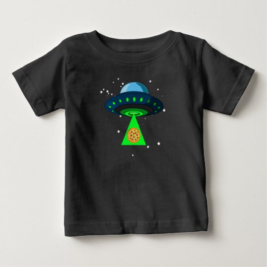 UFO Pizza haalt T-Shirt op (Voorkant)