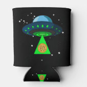 UFO Pizza oppup Blikjeskoeler (Achterkant)
