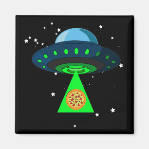 UFO Pizza oppup Magneet