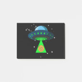 UFO Pizza oppup Post-it® Notes (Voorkant)