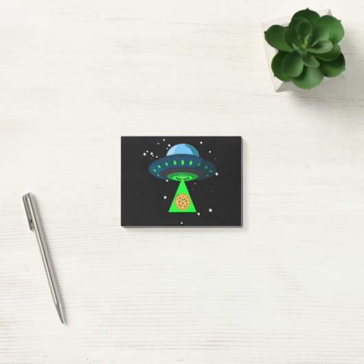 UFO Pizza oppup Post-it® Notes (Kantoor)