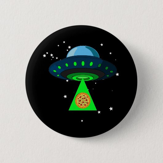 UFO Pizza oppup Ronde Button 5,7 Cm (Voorkant)