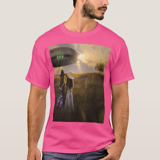UFO Pop Art T-shirt (Voorkant)