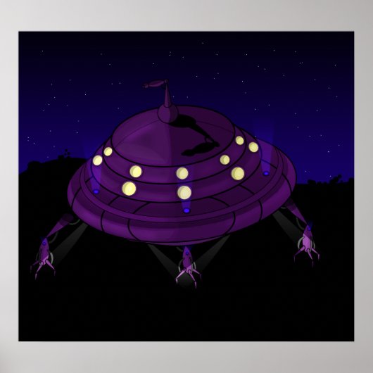 UFO POSTER (Voorkant)