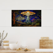 UFO-Poster Poster (Keuken)