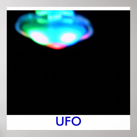 UFO-Poster Poster (Voorkant)