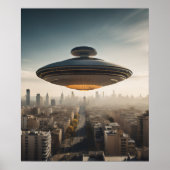 UFO-Poster Poster (Voorkant)