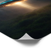 UFO Poster Sci Fi Wall Art Alien Poster (Hoek)
