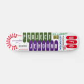 UFO PROJECT JEHOVAH Skateboard, 7¾" Deck Persoonlijk Skateboard (Horizontaal)