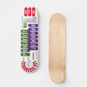 UFO PROJECT JEHOVAH Skateboard, 7¾" Deck Persoonlijk Skateboard (Voorkant)