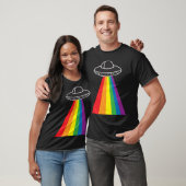 Ufo Rainbow T-shirt (Unisex)