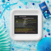 UFO-reeks: Alien, en militaire ontmoetingen Papieren Bordje (Feest)