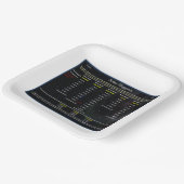 UFO-reeks: Alien Solar Hoppers Papieren Bordje (Gebogen)