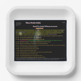 UFO-reeks: Aliens worden waargenomen Papieren Bordje