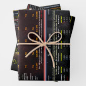 UFO-reeks: Motherships, Solar Hoppers en Probes Inpakpapier Vel (In situ)