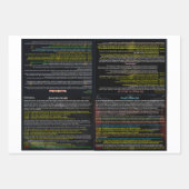 UFO-reeks: UFO, Mars Mix Inpakpapier Vel (Voorkant)