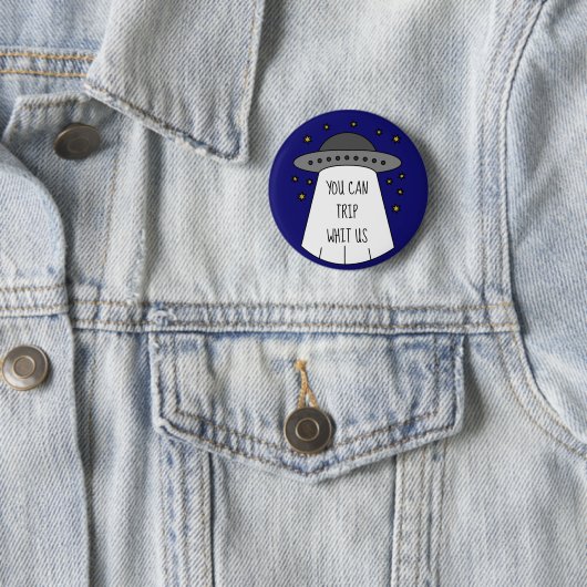 Ufo reis ronde button 5,7 cm (In situ)