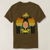 UFO RETRO SUNSET PHAGE Micro T-shirt (Design voorkant)