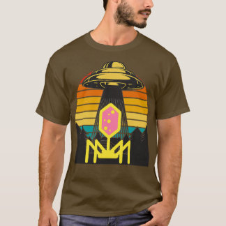 UFO RETRO SUNSET PHAGE Micro T-shirt