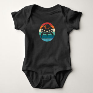 UFO Retro Sunset Romper