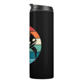 UFO Retro Sunset Thermosbeker (Geroteerd rechts)