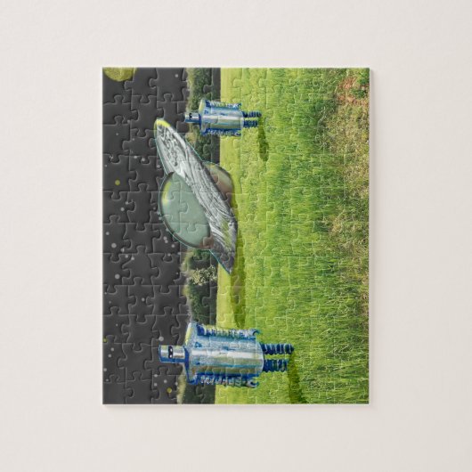 UFO ROBOTS CRASH door Jetpackcorps Legpuzzel (Verticaal)