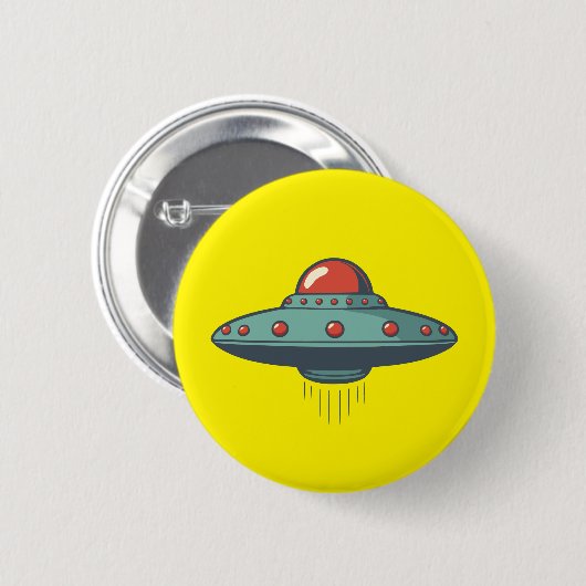UFO RONDE BUTTON 5,7 CM (Voorkant /achterkant)