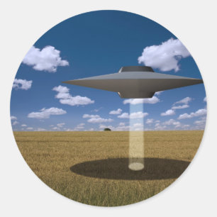 UFO RONDE STICKER
