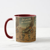 UFO Roswell 40-50s Mok (Links)