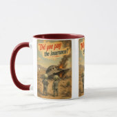 UFO Roswell 40-50s Mok (Links)