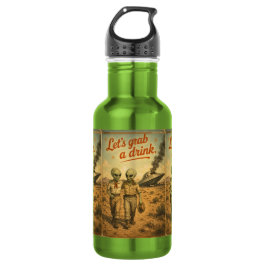 UFO Roswell 40-50s Waterfles